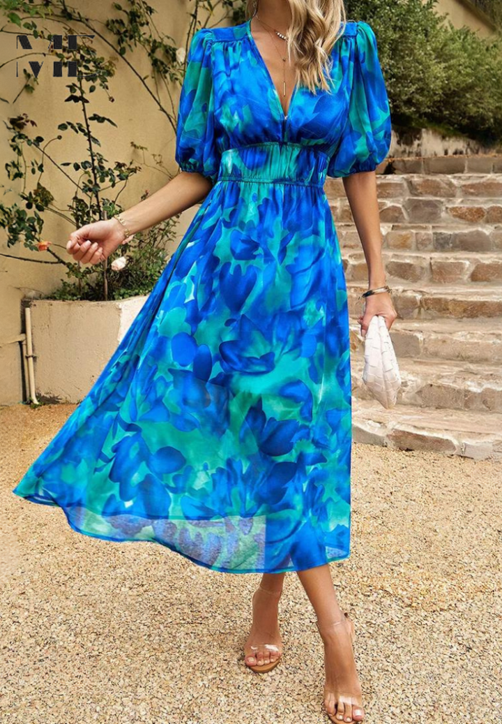 Hannah - Geblümtes Kleid