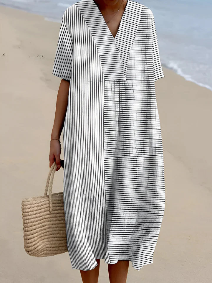 Olalla – Sommerkleid Mit Muster