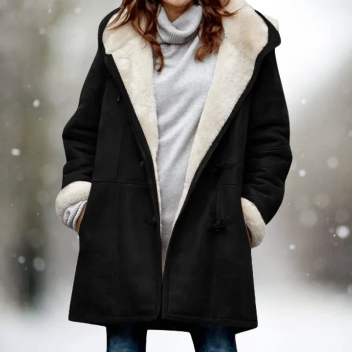 Adelaida – Warmer Und Stilvoller Fleece Mantel