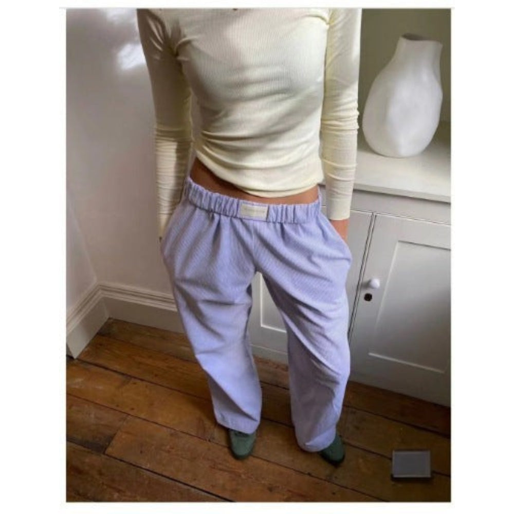 Evgenia - Weit Geschnittene Loungehose Mit Elastischem Bund