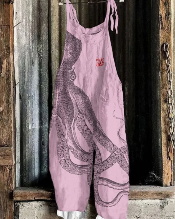 Mapula – Eleganter Overall Mit Weitem Bein Und Einzigartigem Gestaltung