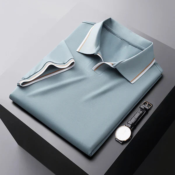 Lyle – Luxuriöses Kurzarm-Poloshirt