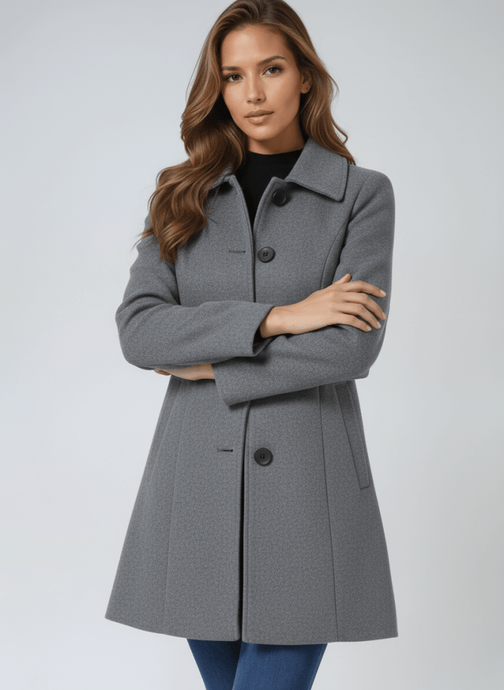 Stefenia – Wintermantel Mit Knöpfen