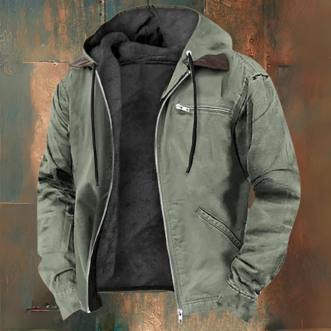 Luccas – Kapuzen Jacke Mit Reißverschluss