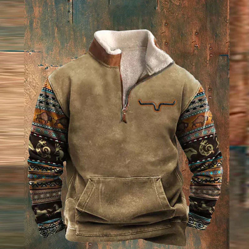 Gisbert – Reißverschluss Pulli Der Lässigen Stil & unvergleichlichen Komfort Vereint