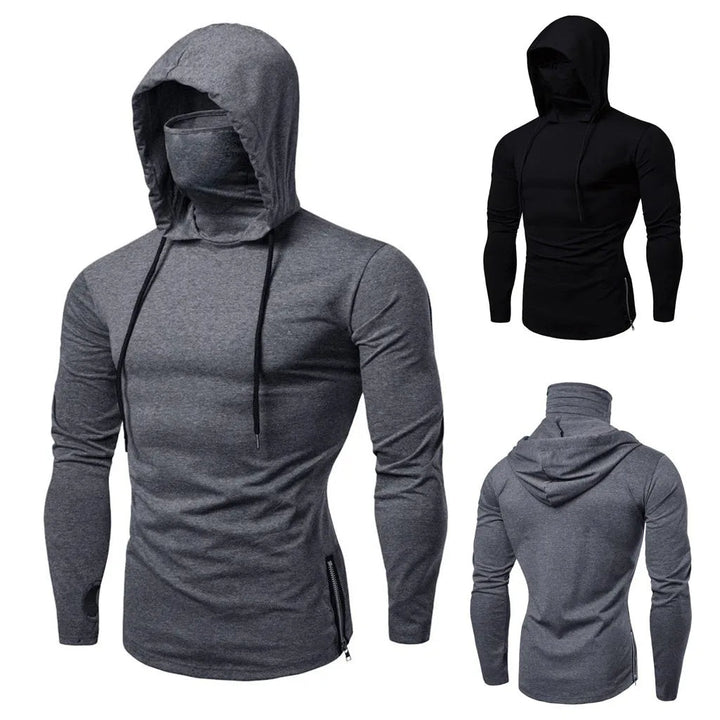 Marston – Kapuzenpullover Im Ninja-Stil Mit Gesichtsmaske