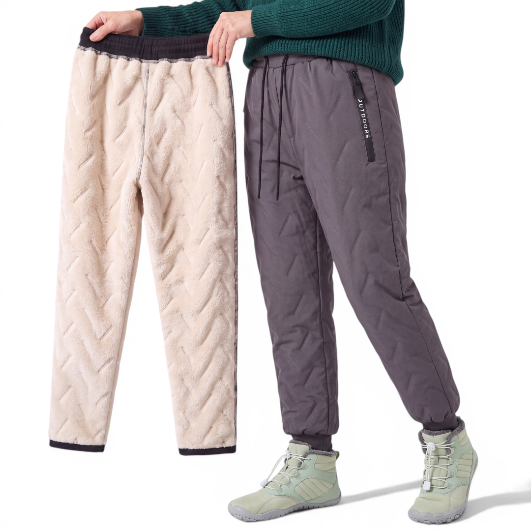 Aysun – Hose Mit Fleecefutter Und Kordelzug in Der Taille