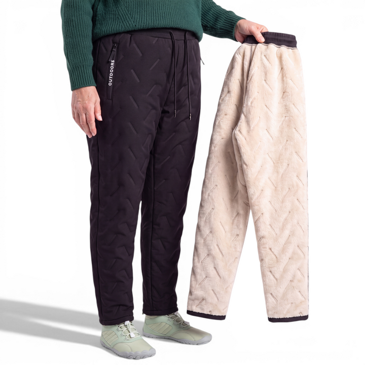 Aysun – Hose Mit Fleecefutter Und Kordelzug in Der Taille