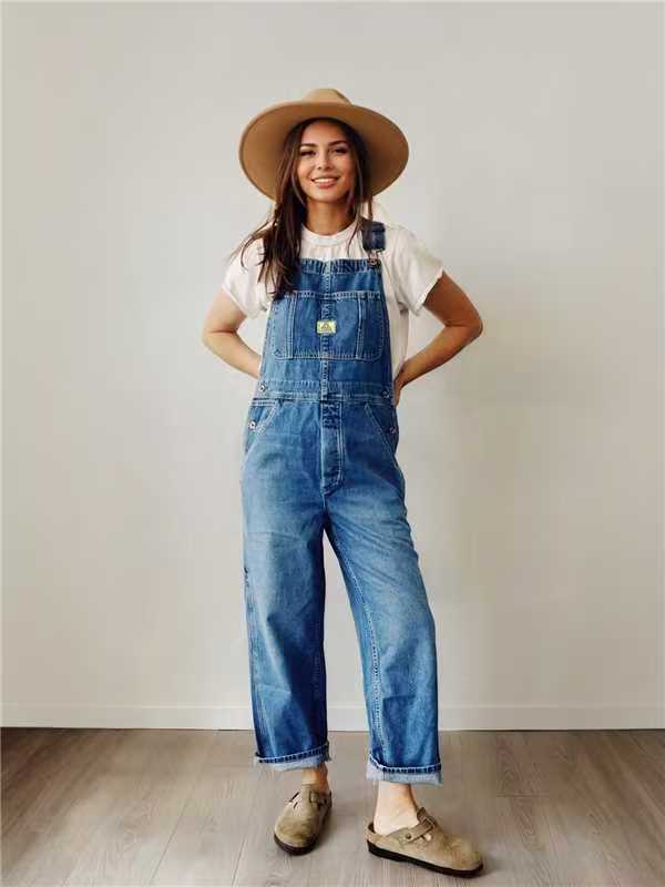 Jonelle – Latzhose aus Denim
