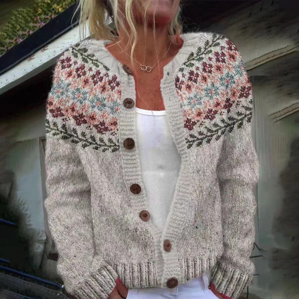 Claudiaa - Handge Fertigt Woll Pullover
