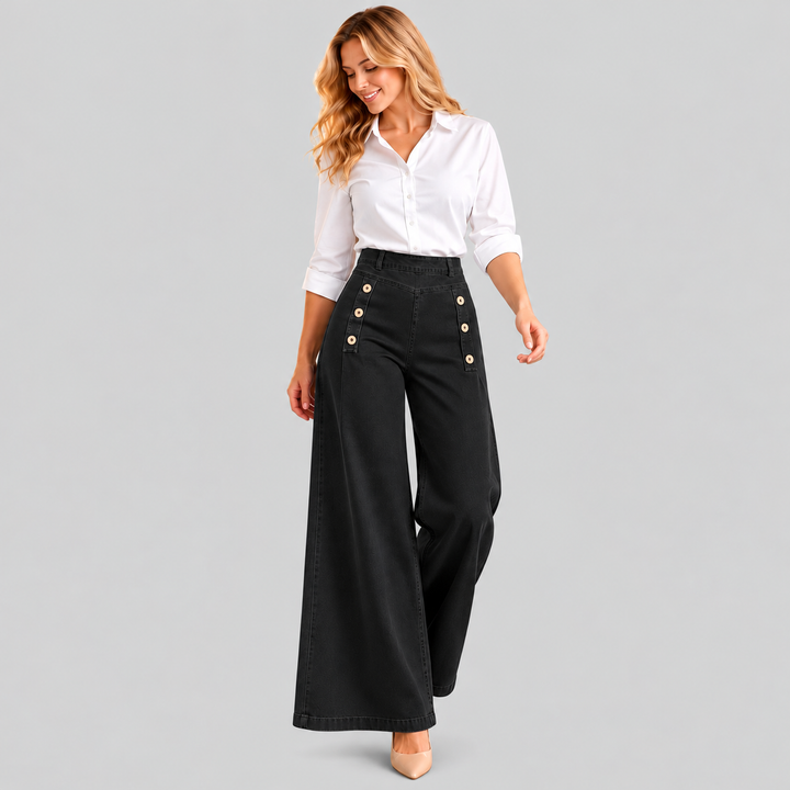 Miniza – Stretch-Jeans Mit Zierknöpfen