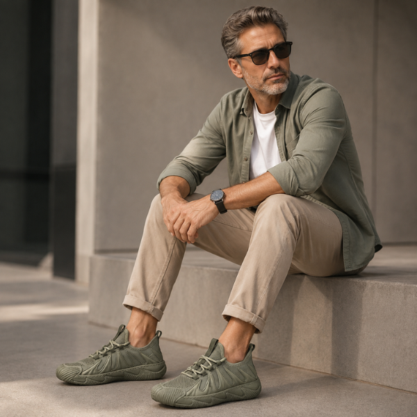 Linmark – Atmungsaktive Turnschuh Aus Mesh Mit Schnürung