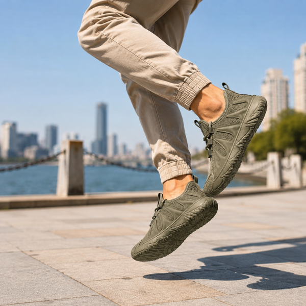 Linmark – Atmungsaktive Turnschuh Aus Mesh Mit Schnürung