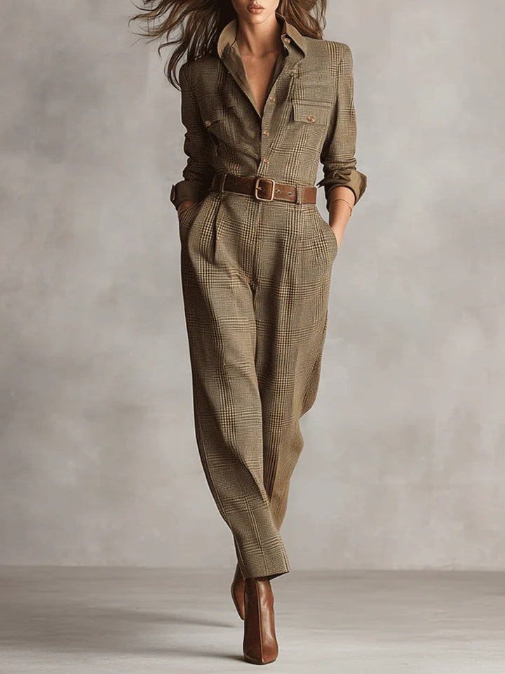 Jenya – Elegante Jumpsuits mit Knöpfen und Taschen