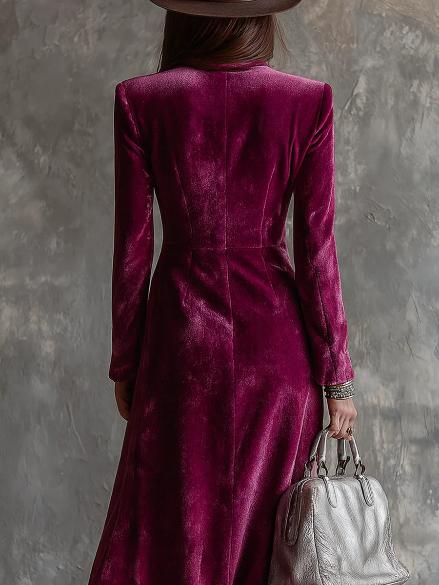 Kaija – Maxi Kleid Aus Samt
