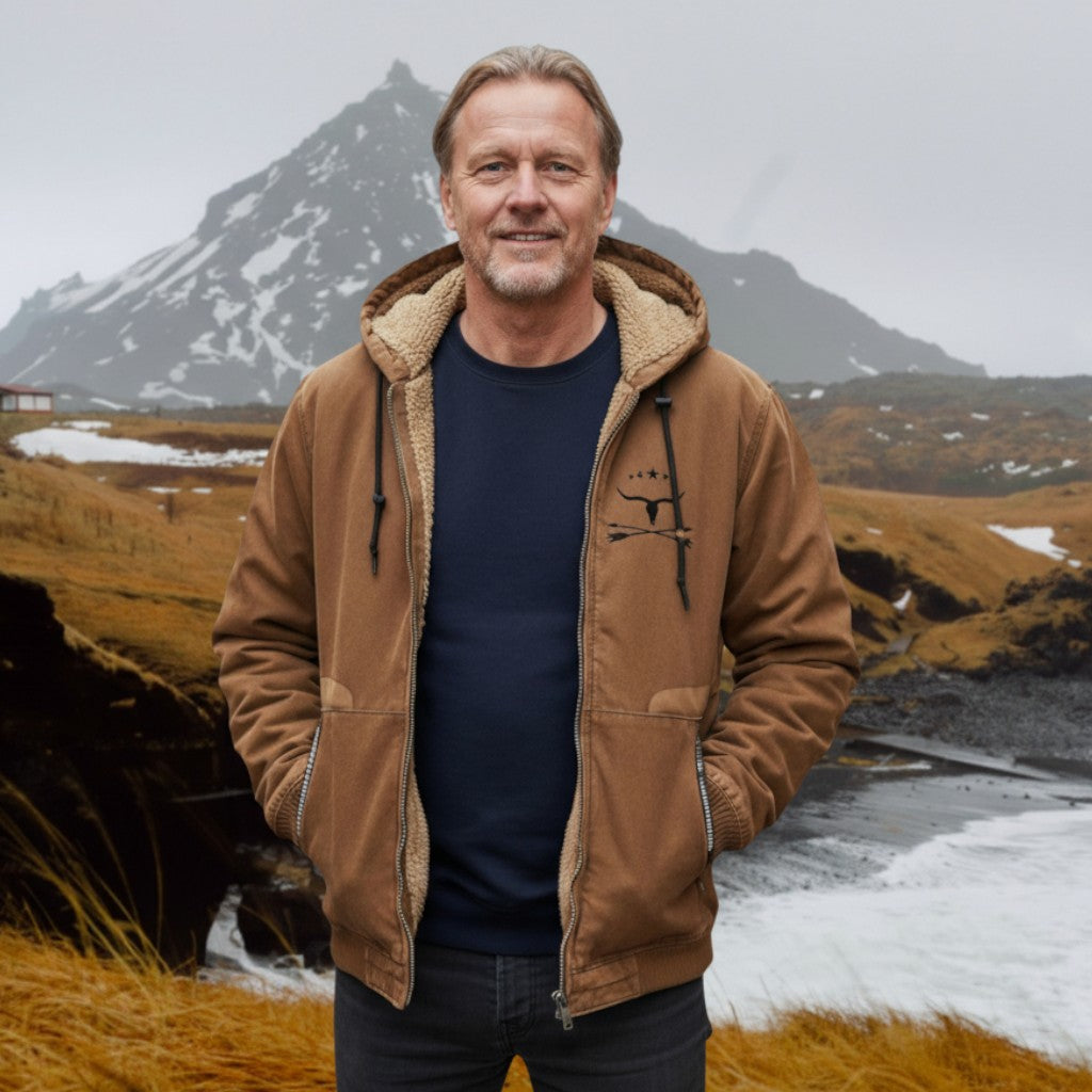 Zaliv – Elegante Kapuzenjacke im Barn-Stil