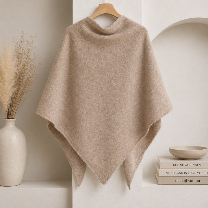 Isabel – Fleece-schal MIT Bindeband Vorne
