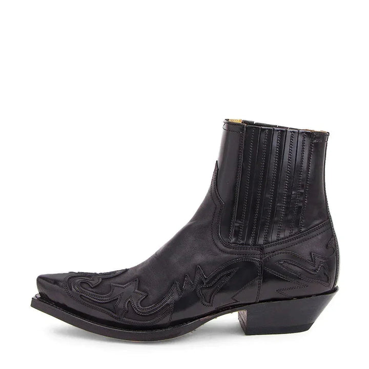 Mirvan – Western-Stiefeletten MIT Spitzer Zehenpartie