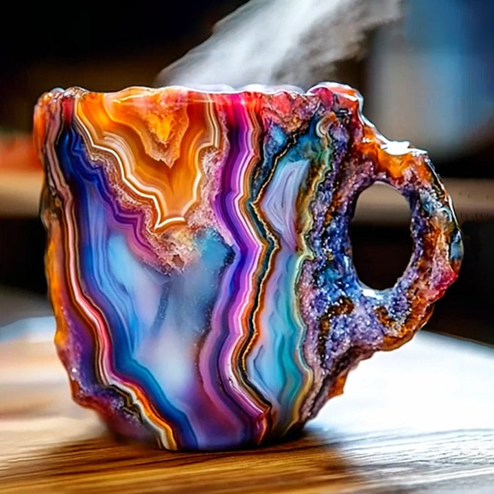 CrystalMug –  Mineral Kristall Kaffee Tassen