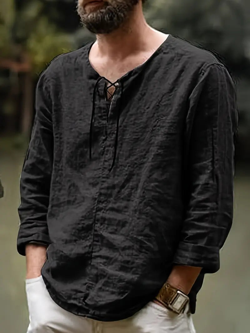 Pawel - Baumwolle Langärmliges Hemd