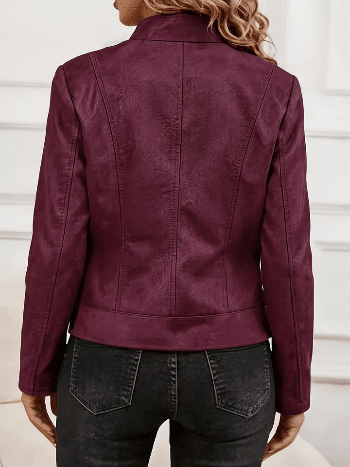 Amina – Langarmjacke mit Reißverschluss