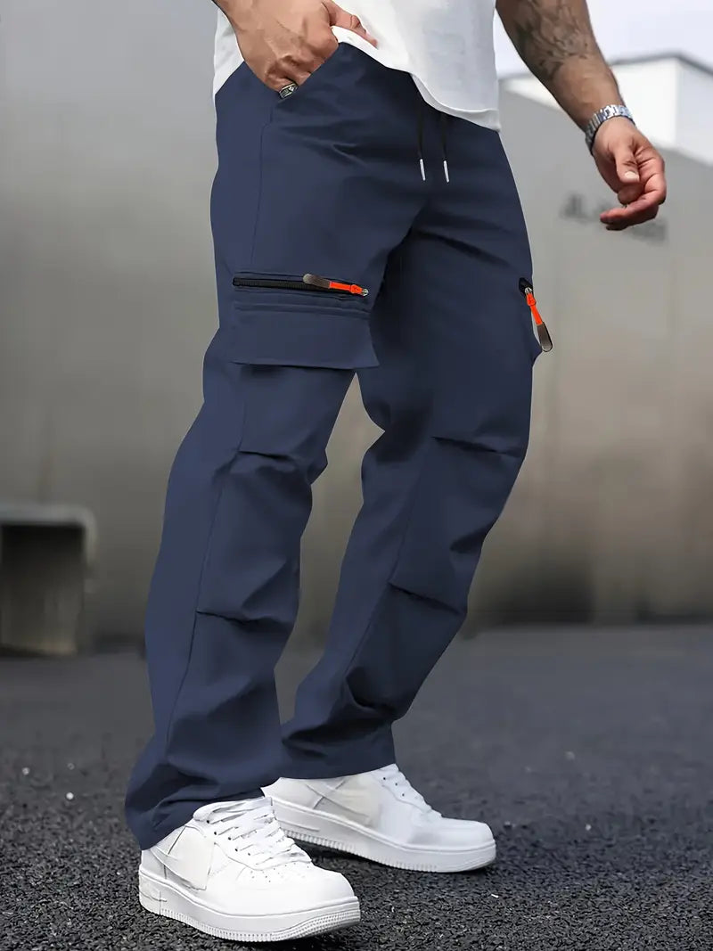 Thaddeus – Lässige Fracht Hose Mit Kordelzug In Der Taille