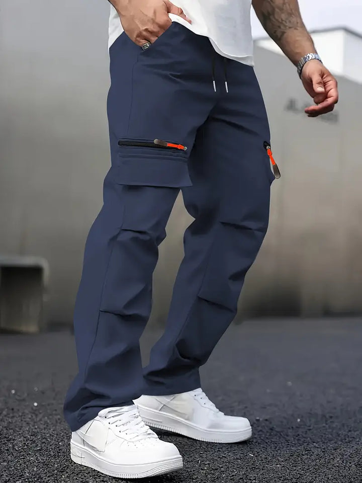 Thaddeus – Lässige Fracht Hose Mit Kordelzug In Der Taille