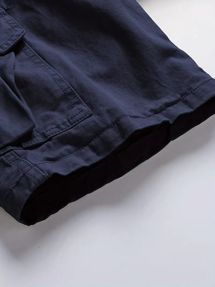 Mauro - Elegante Kurze Hose Mit Mehreren Taschen
