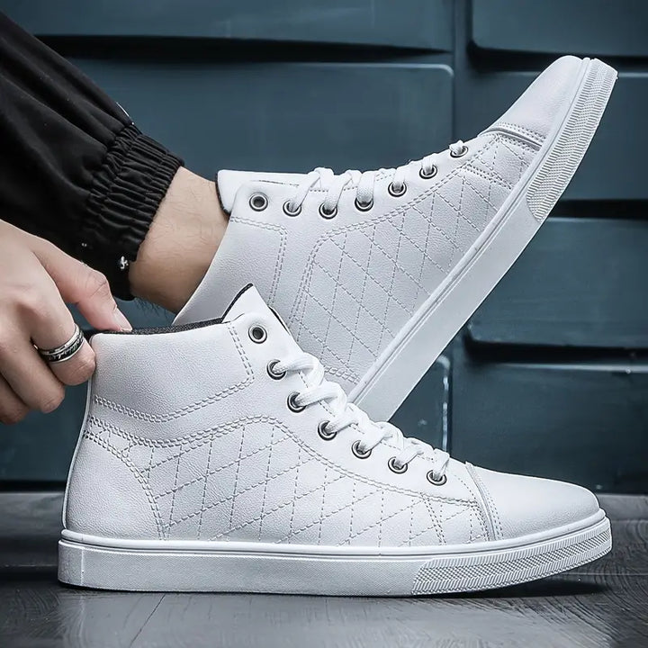 Gayle – Lässig Plaid Mittellang Turnschuh