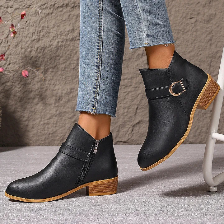 Leigh - Rutschfeste orthopädische Stiefeletten