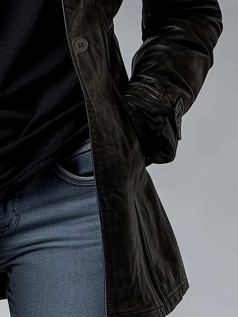 Nayrah – Lässige Jacke mit Knopfleiste