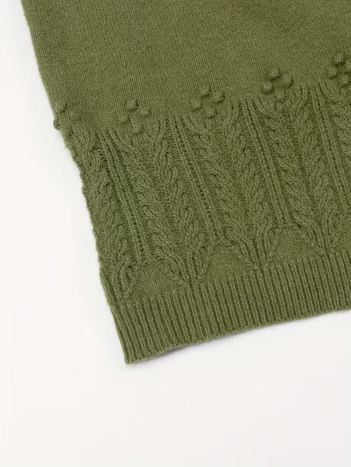 Ghizala – Pullover Mit Rundhalsausschnitt Und Blumenmuster