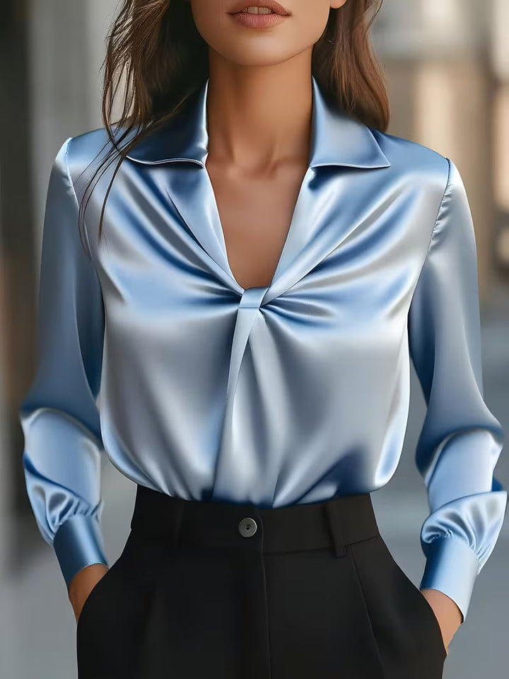 Leylah – Elegante Langarmbluse
