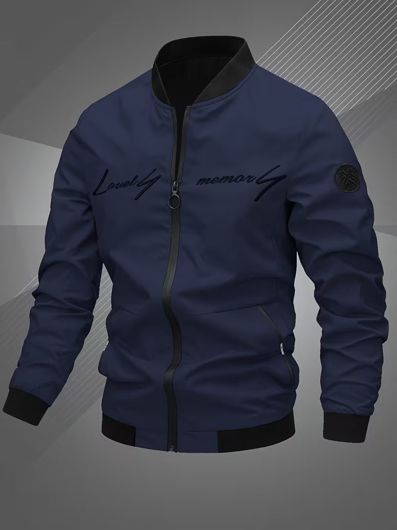 Tomas – Langarmjacke Mit Reißverschluss