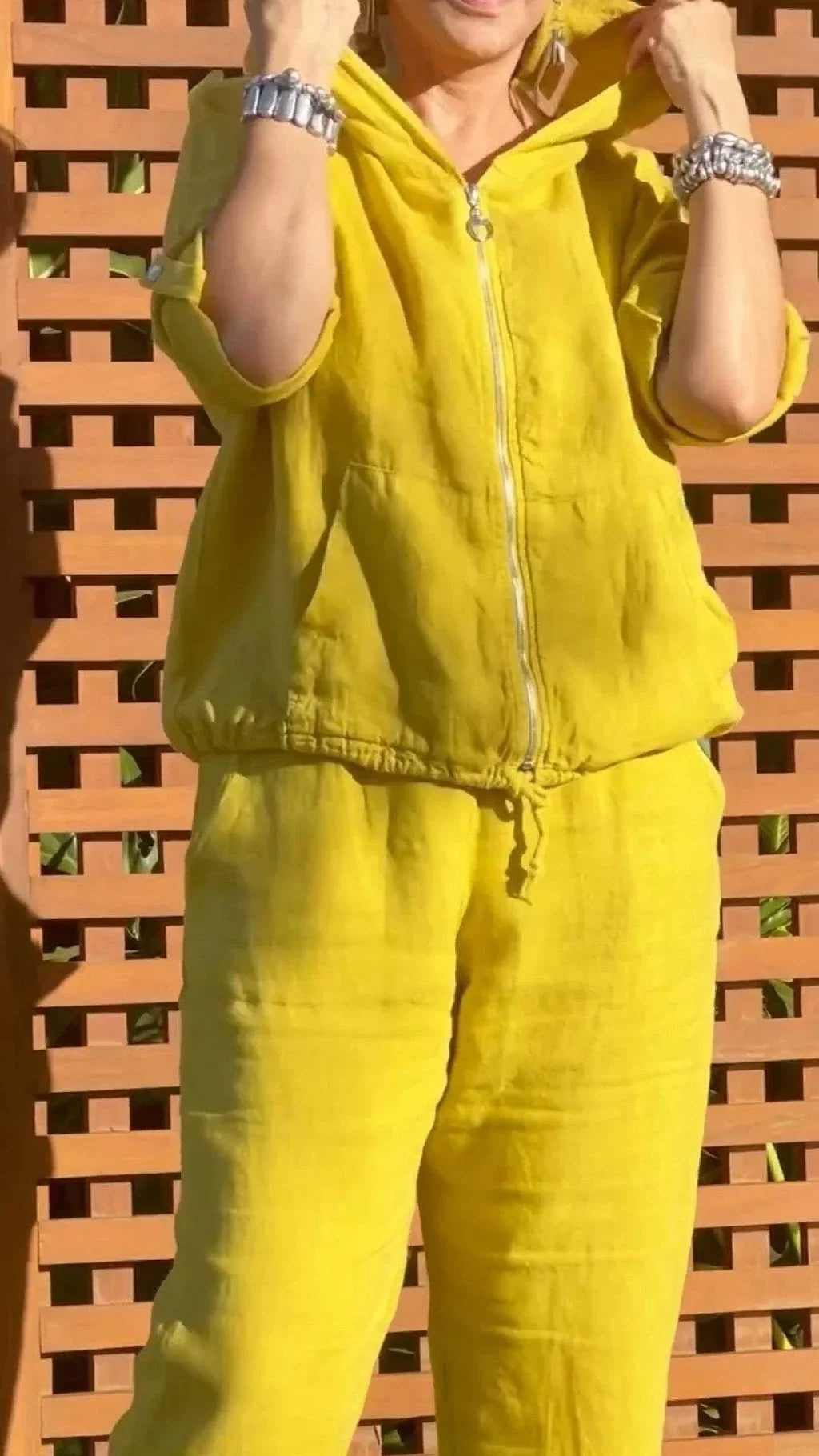 Pietra - Zweiteiliger Anzug Mit Kapuze Und Reißverschluss