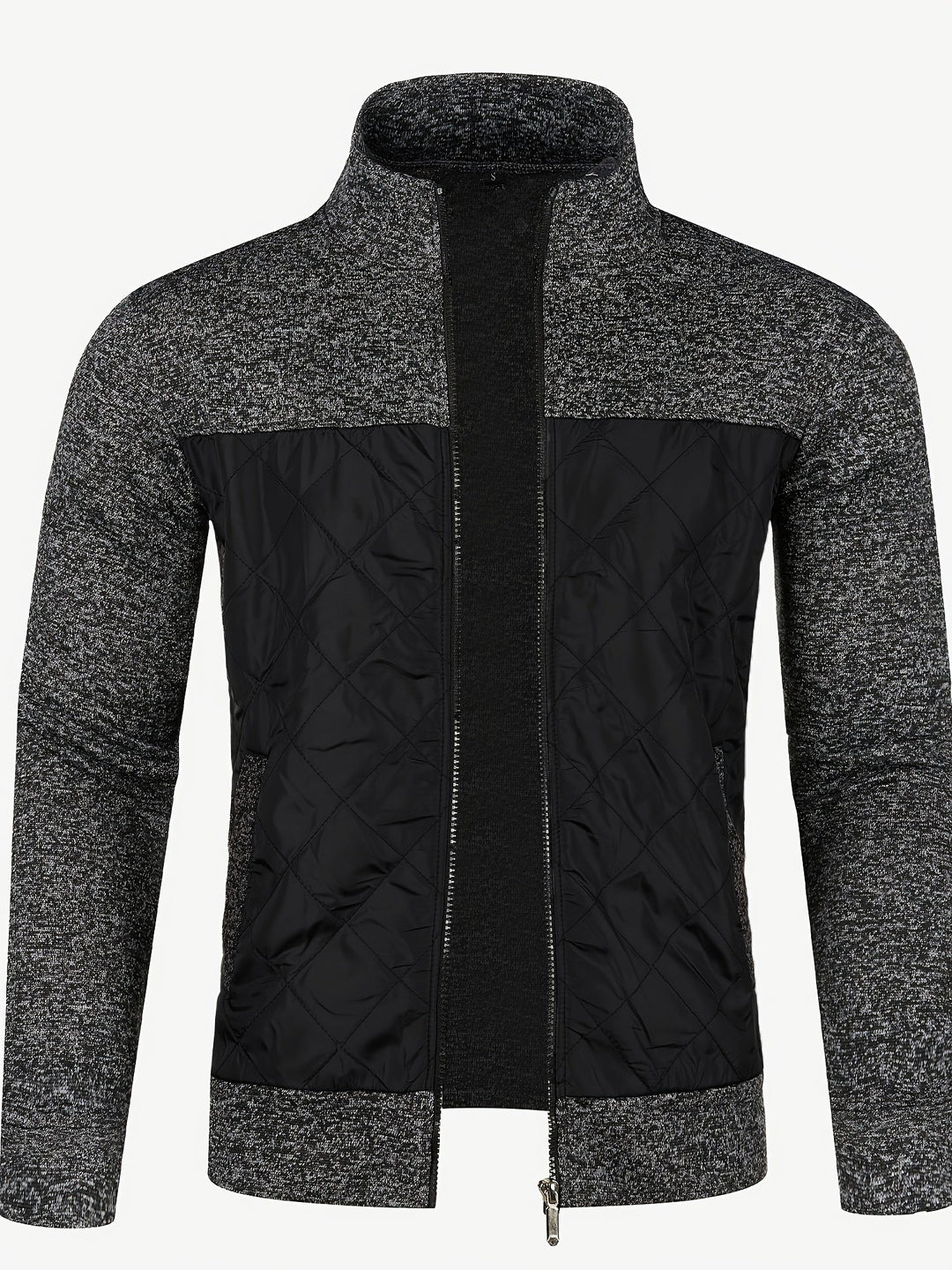 Grzegorz – Langärmelige Strickjacke Mit Reißverschluss