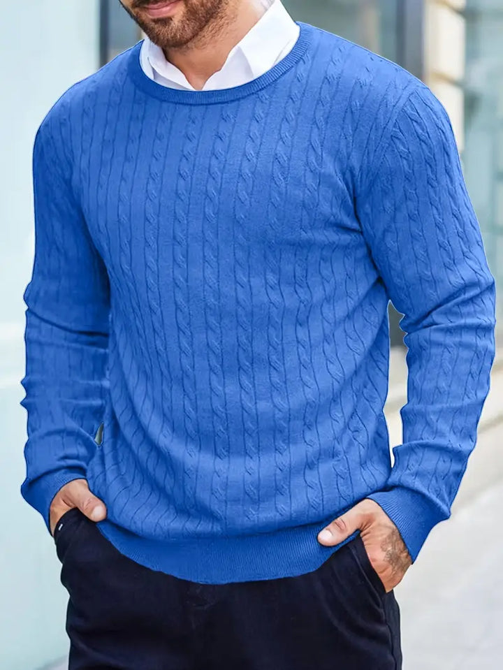 Jonty – Gestrickter Langarm Rollkragenpullover