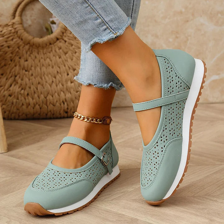 Jewell - Atmungsaktive Orthopädische Lederschuhe