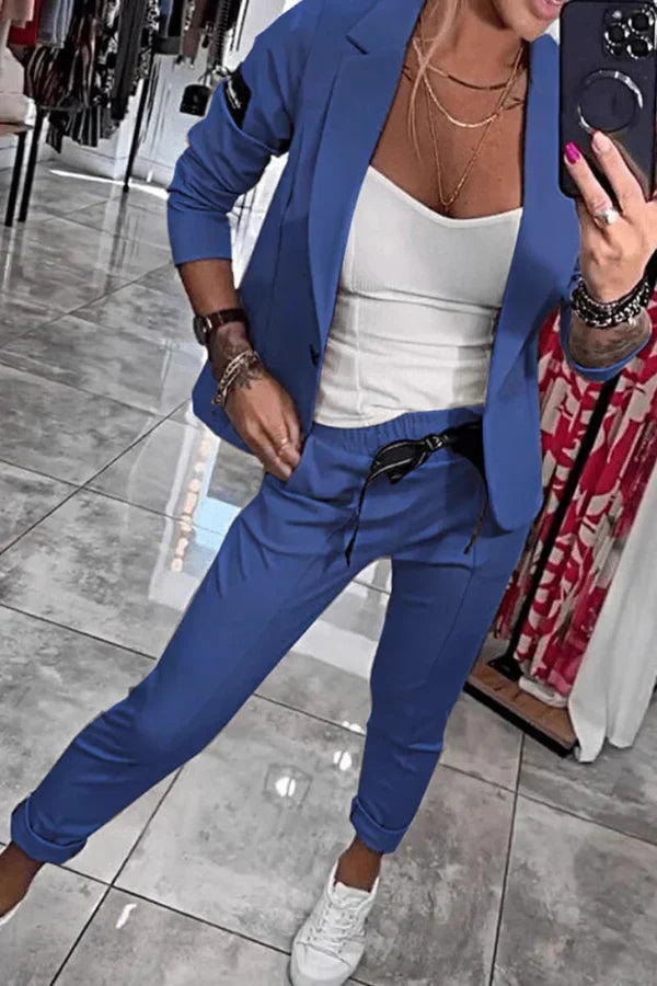 Kseniya - Eleganter Satz Von Blazer Und Hose