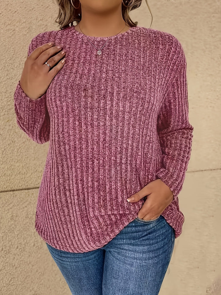 Katiya - Lässiger Locker Sitzender Pullover Mit Langen Ärmeln