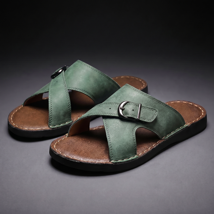 Sentner – Ledersandalen