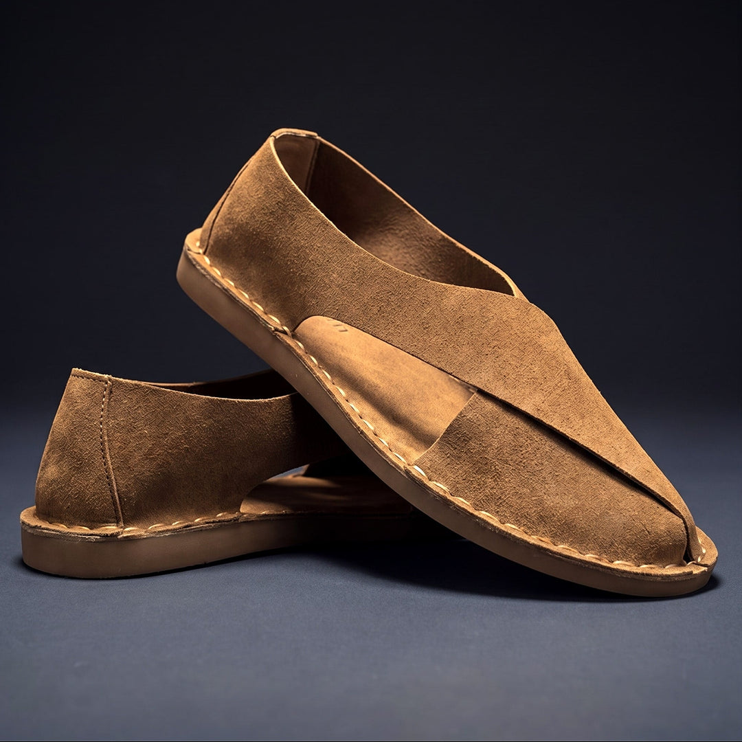 Jasprit - Stylische Mules Aus Wildleder