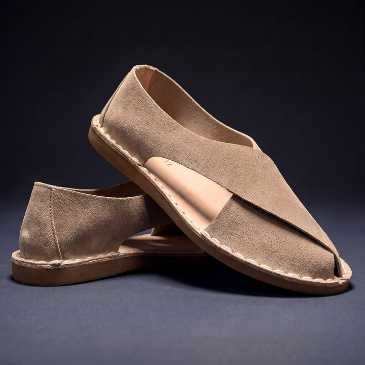 Jasprit - Stylische Mules Aus Wildleder
