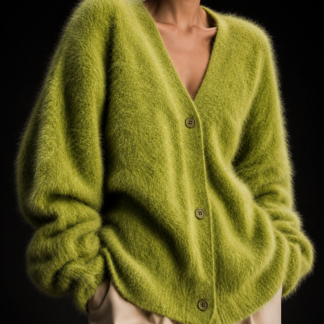 Remona – Bequeme Kaschmir-Strickjacke