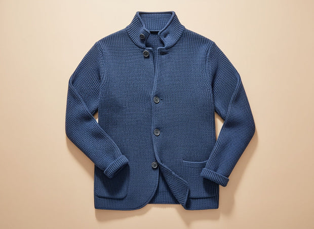 Eskel – Eleganter Langarm Strickcardigan Aus Wolle