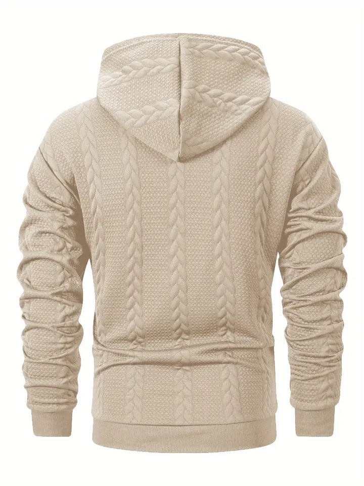 Connolly – Lässiger Strickpullover Mit Kapuze Und Fronttasche