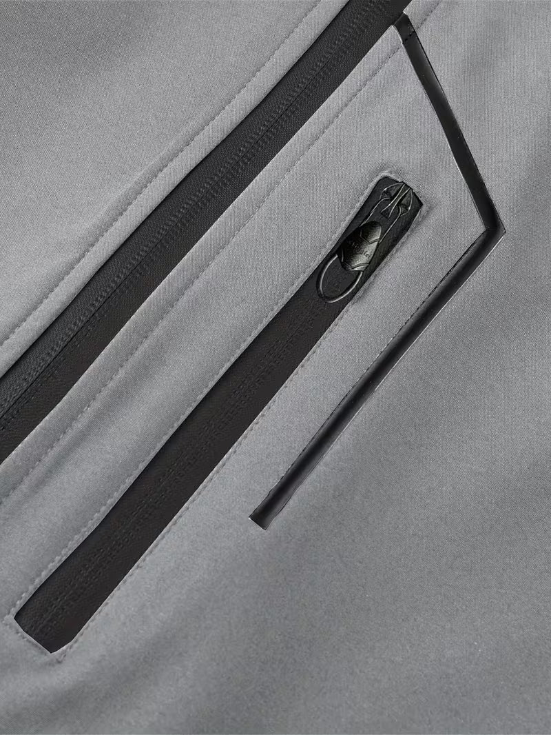 Akrum – Lässige Bomber Jacke Mit Reißverschluss