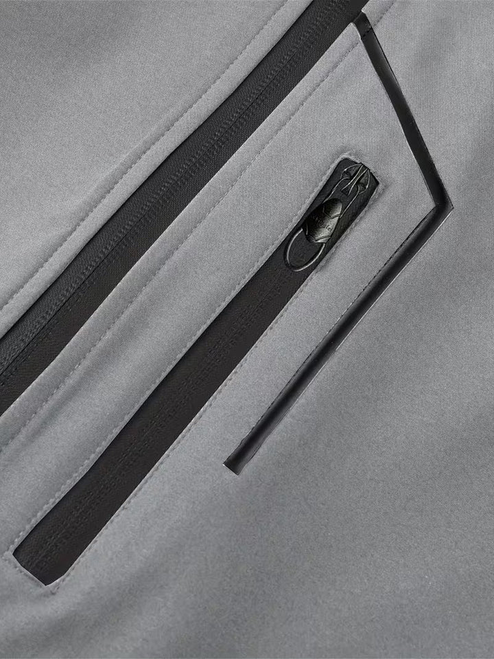 Akrum – Lässige Bomber Jacke Mit Reißverschluss