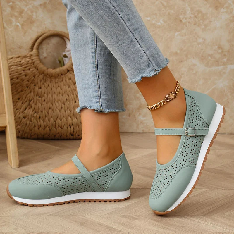 Jewell - Atmungsaktive Orthopädische Lederschuhe