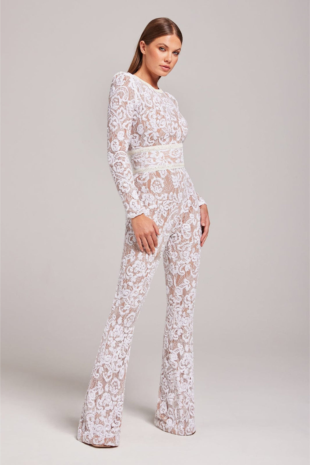 Tonifa - Eleganter Spitzen Jumpsuit